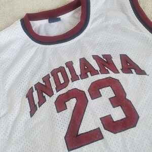 Pro Edge Indiana University Men's Jersey Size XL White & Crimson Red